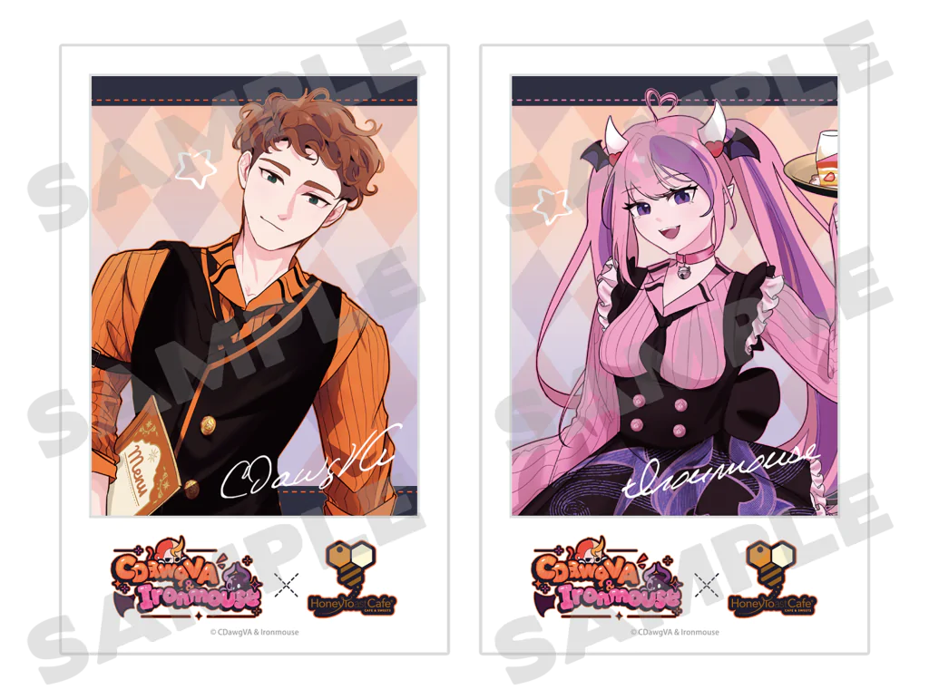 <延長決定!!2月1日まで>世界的YouTuber×Vtuber夢の共演!「CDawgVA×Ironmouse」コラボカフェ、ハニトーカフェ秋葉原店で開催決定!! 公式掲載画像 3